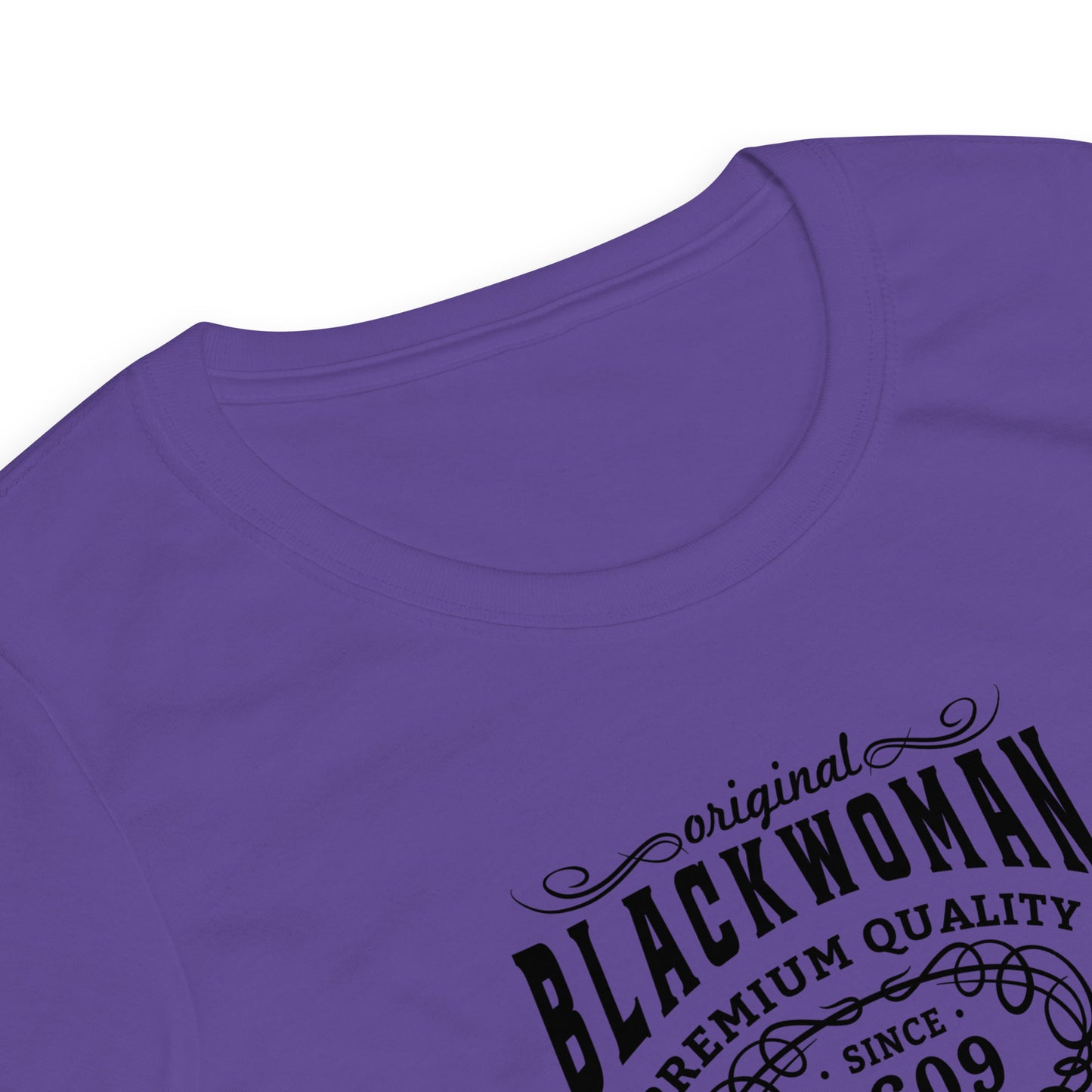 Black Women’s fitted t-shirt